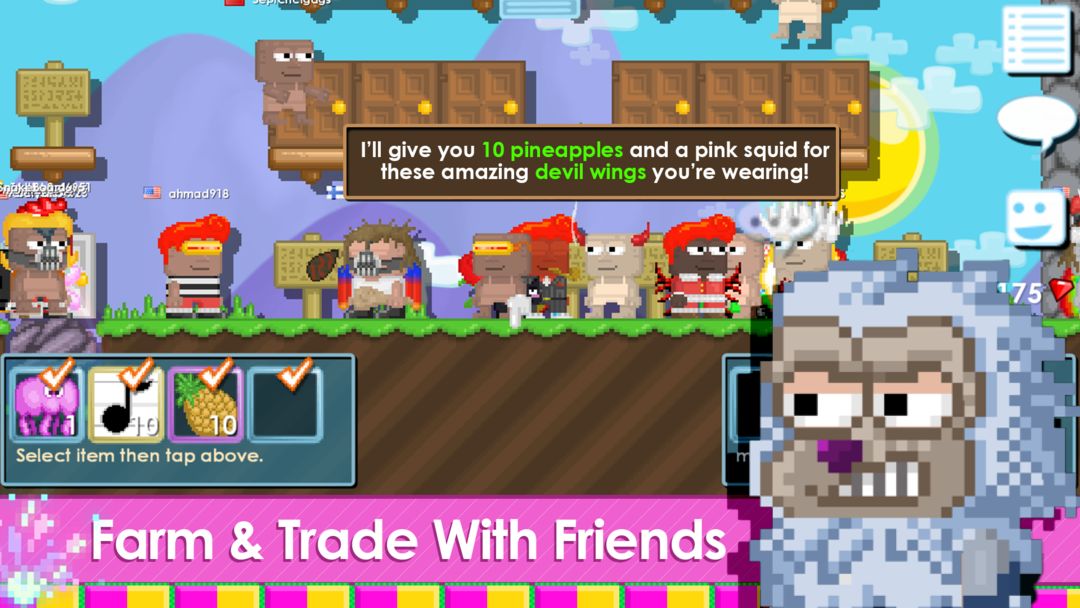 Growtopia screenshot game