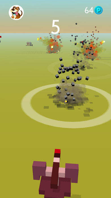 Chunky Tanks Game Screenshot