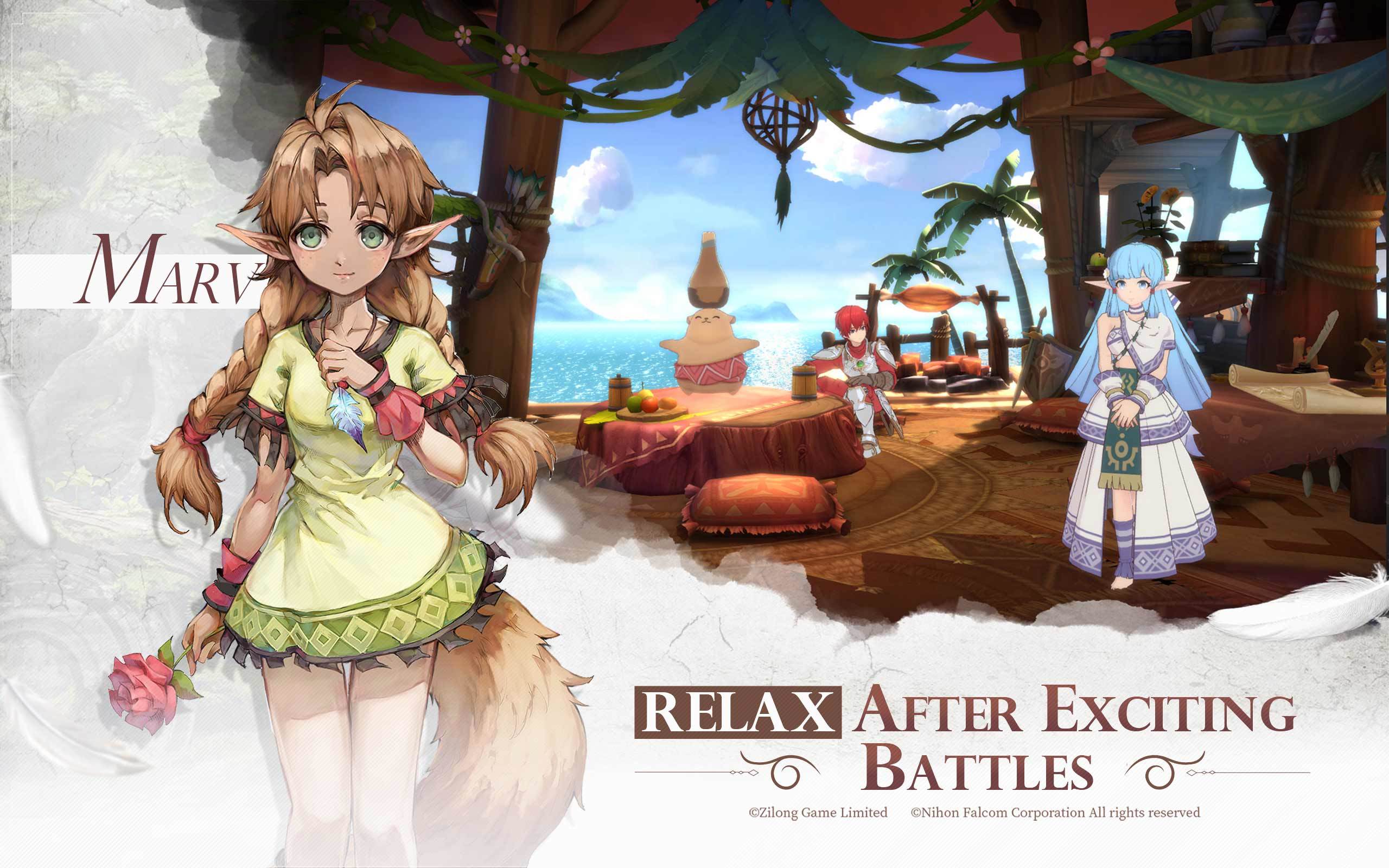 Ys Online:The Ark of Napishtim Game Screenshot