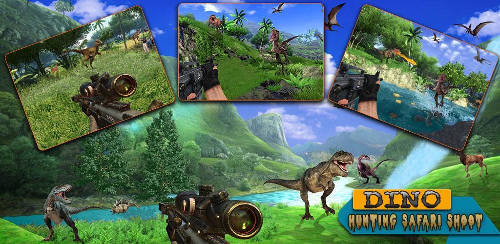 Banner of Dino Hunting Kill Safari Sniper Shoot 1.0