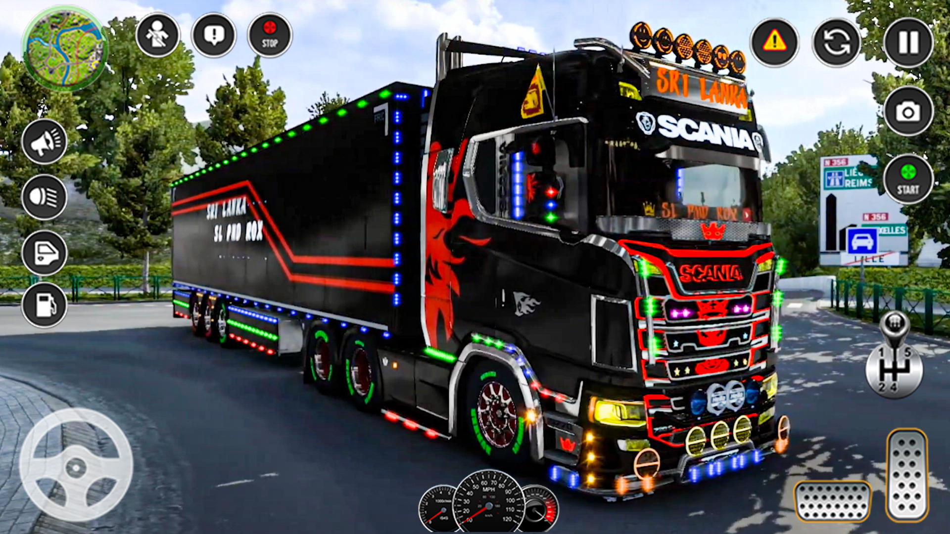 Screenshot 2 of US Truck Game Truck Simulator 