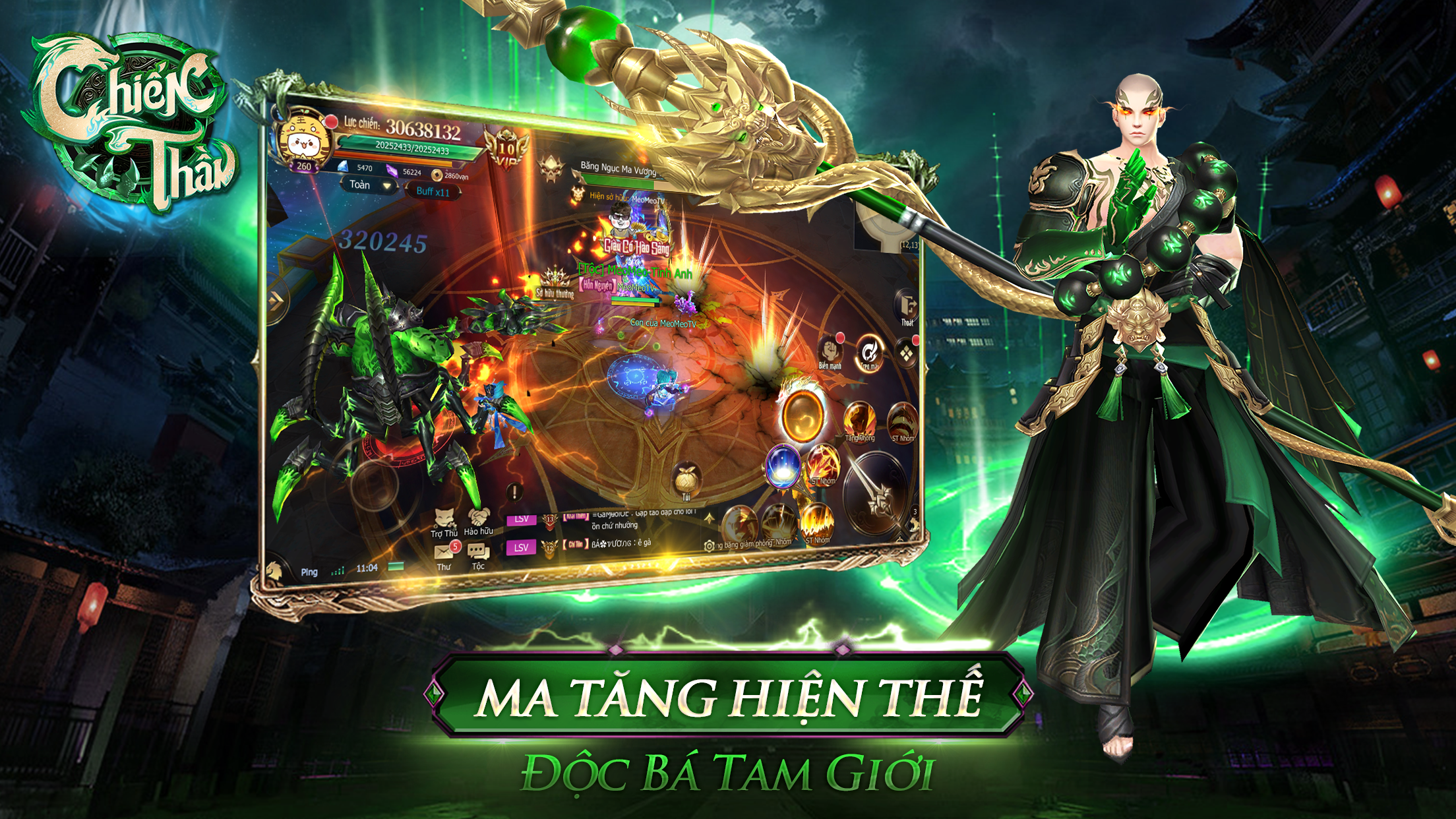 Chiến Thần Kỷ Nguyên: Nhập Ma Game Screenshot