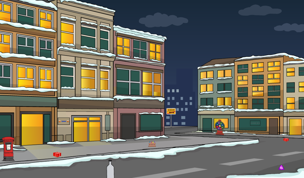 Скриншот игры 2017 New Year Escape