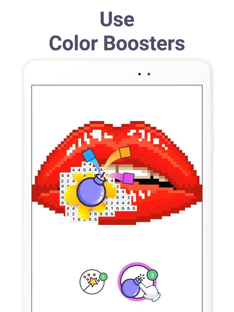 Pixel Art - Color by Number screenshot game