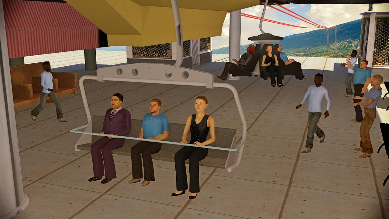 Screenshot 1 of Simulador de telesilla 