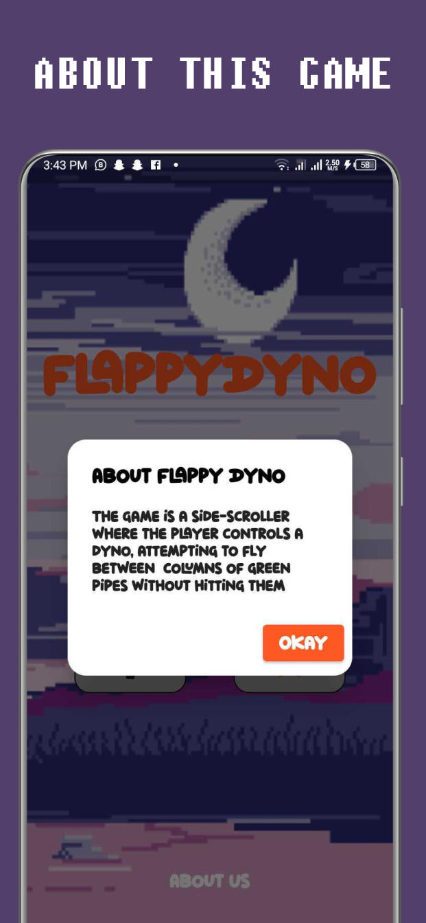 Flppy Bird - Flying bird Game Screenshot