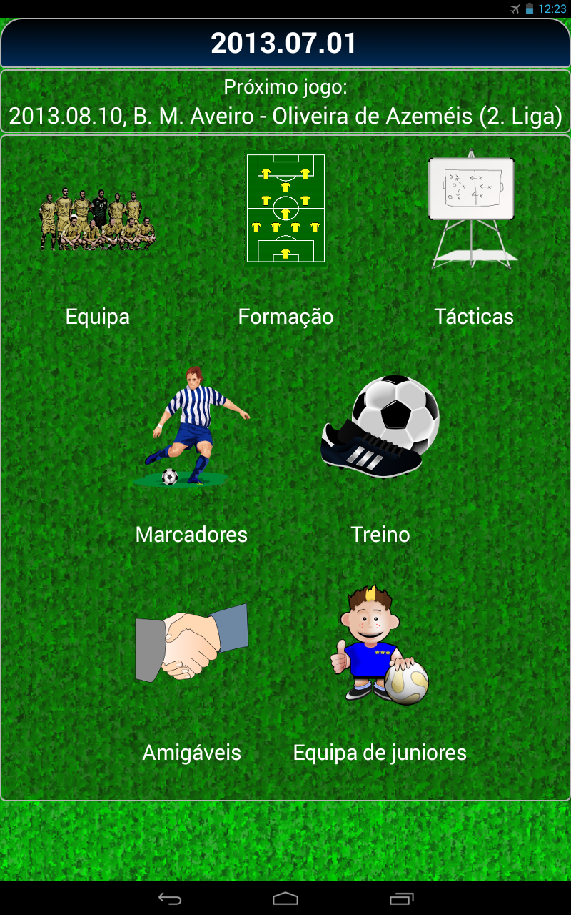 Captura de Tela do Jogo True Football 2