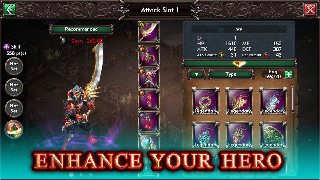 Fortress Legends screenshot game
