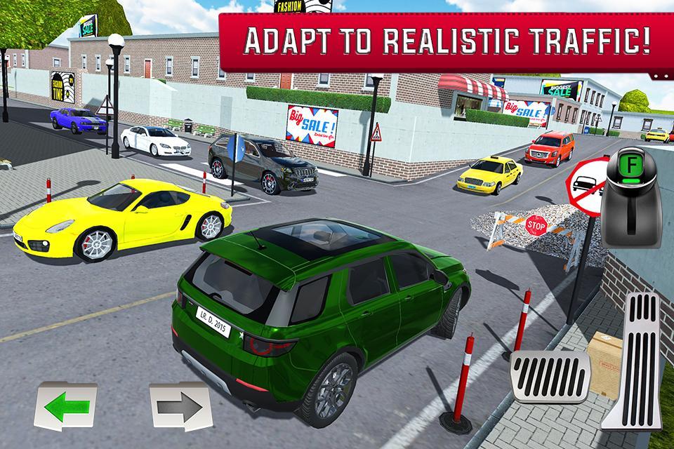 Crash City: Heavy Traffic Driv Game Screenshot