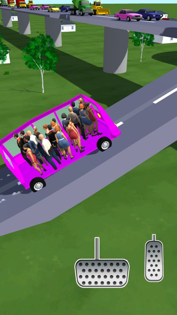 버스 도착 게임 스크린 샷