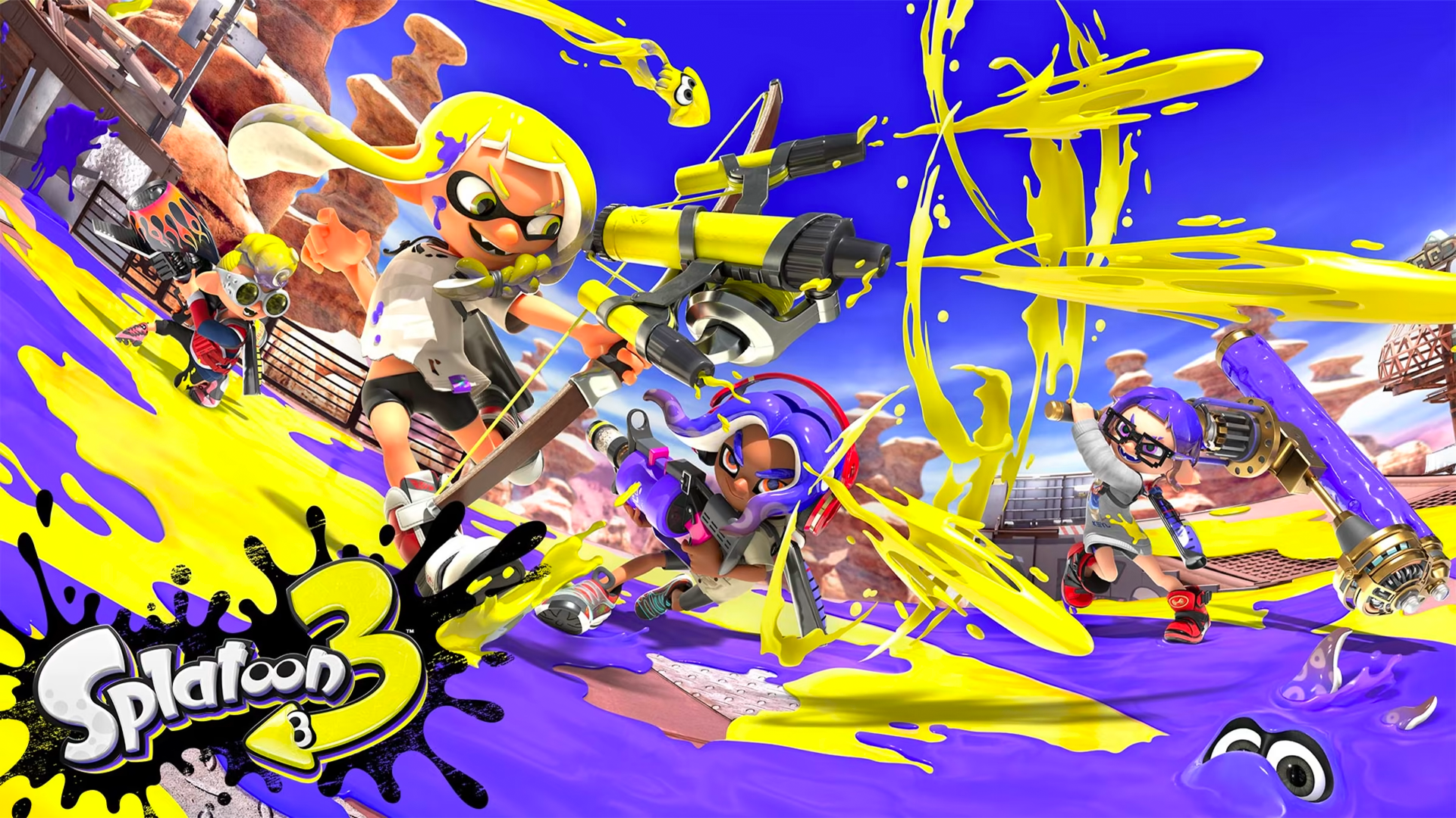 Banner of Splatoon 3 (NS) 