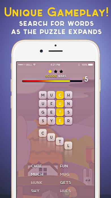 Word Search - Word Hunter 게임 스크린샷