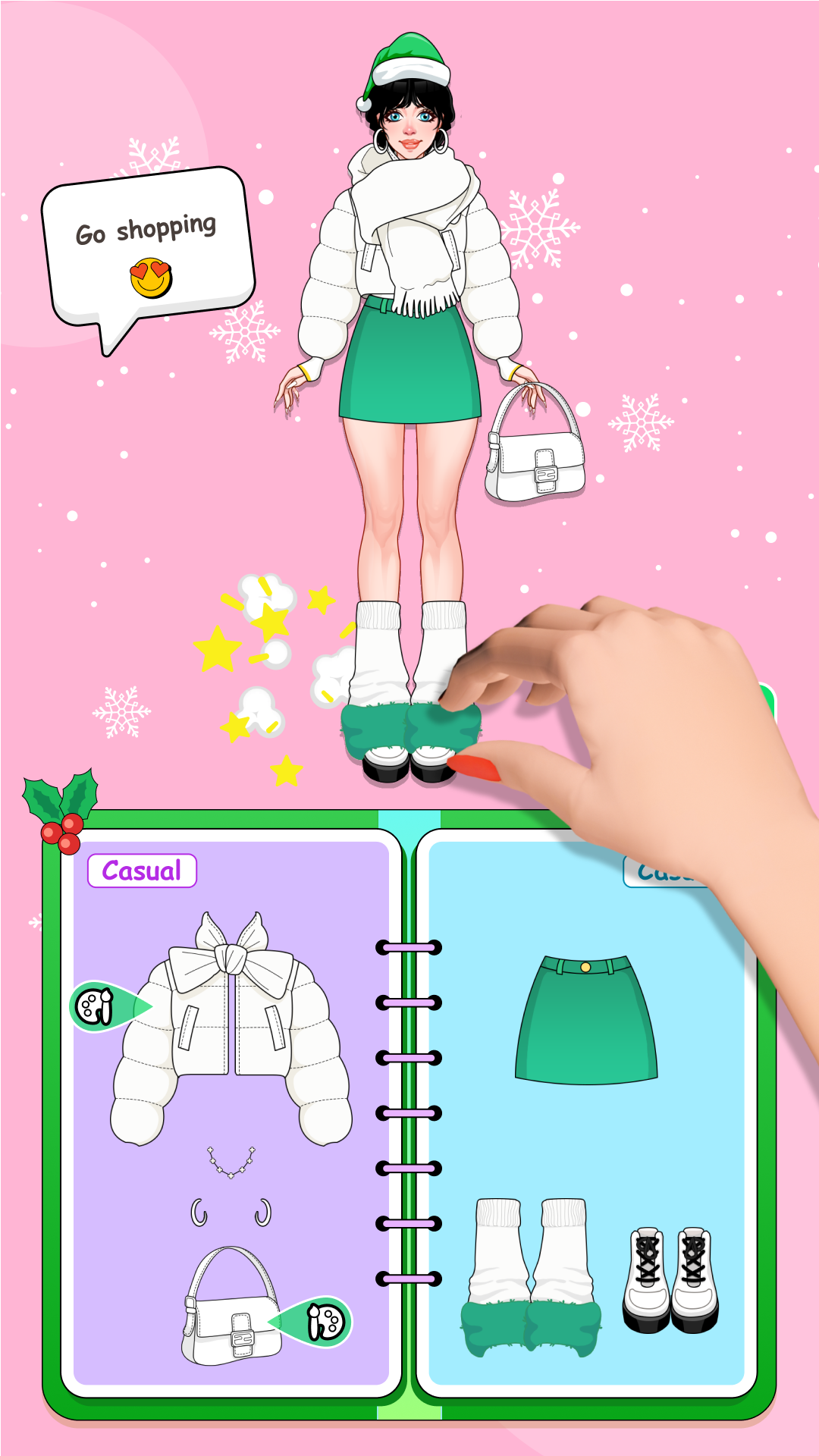 Boneca de papel vestir para colorir versão móvel andróide iOS apk baixar  gratuitamente-TapTap