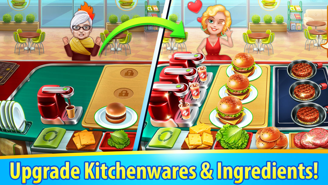 烹飪世界 - 瘋狂廚房烹飪遊戲遊戲截圖