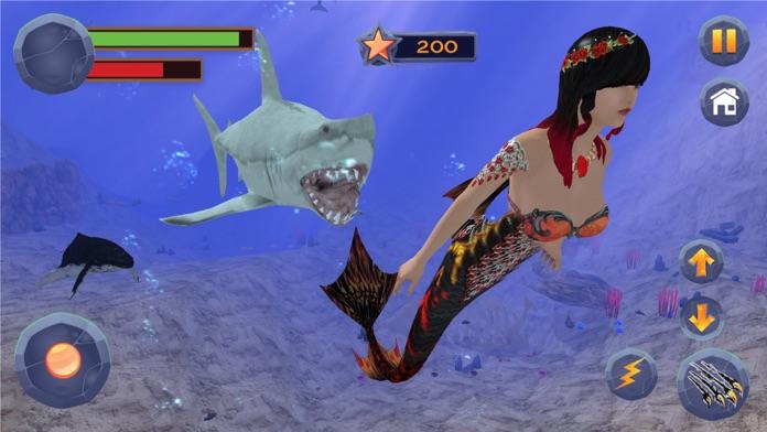 Queen Mermaid Sea Adventure 3D Game Screenshot