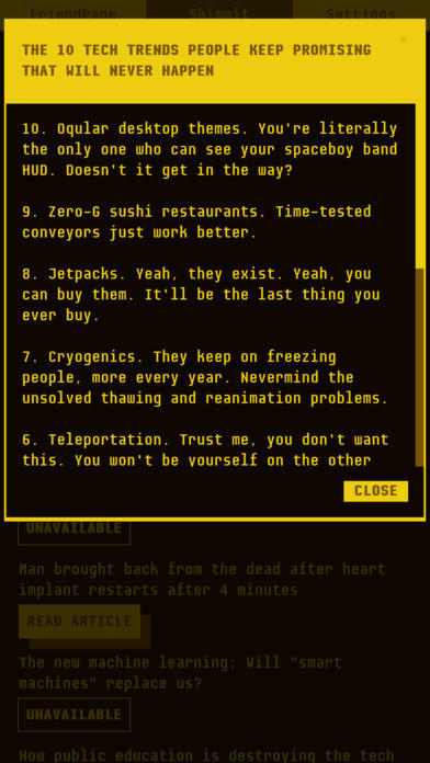 Screenshot of Killing Time at Lightspeed
