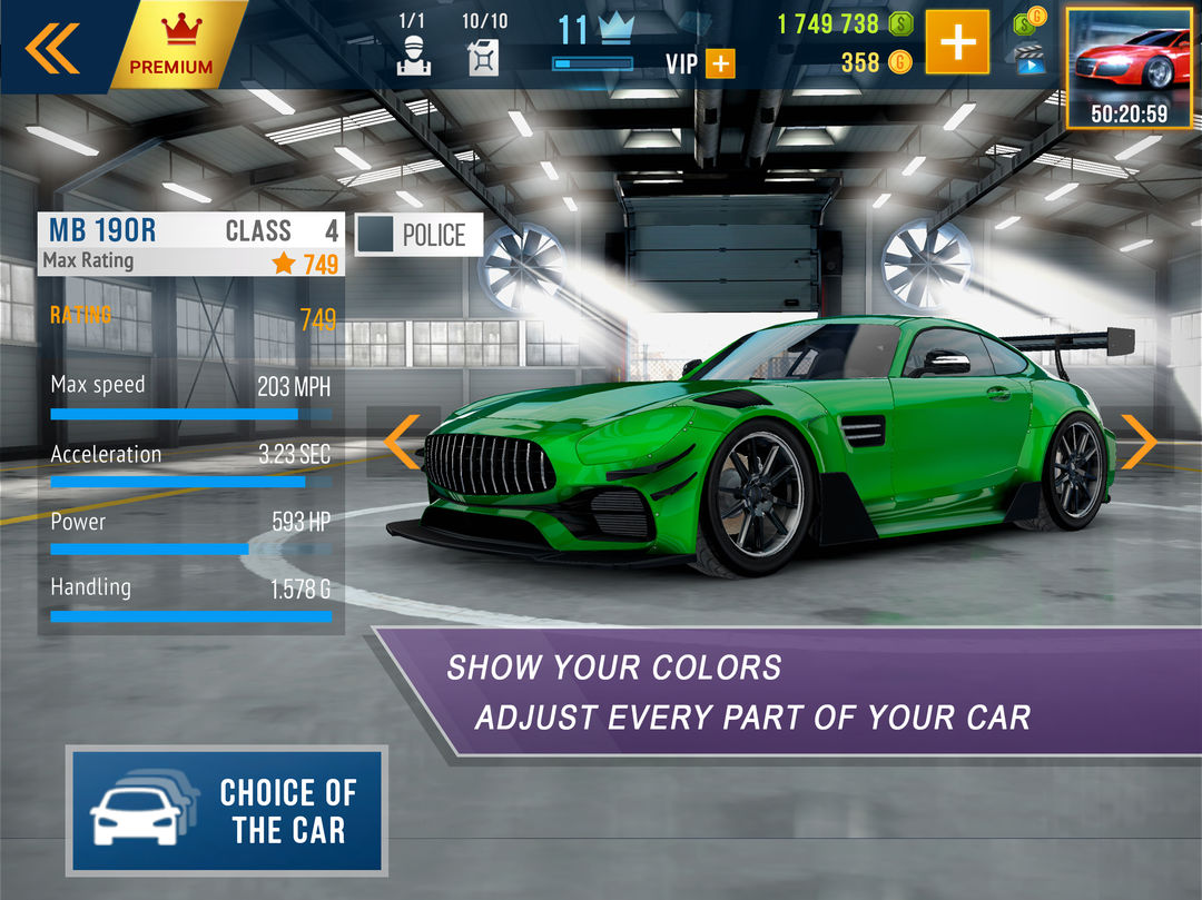 Screenshot of CarX Highway Racing