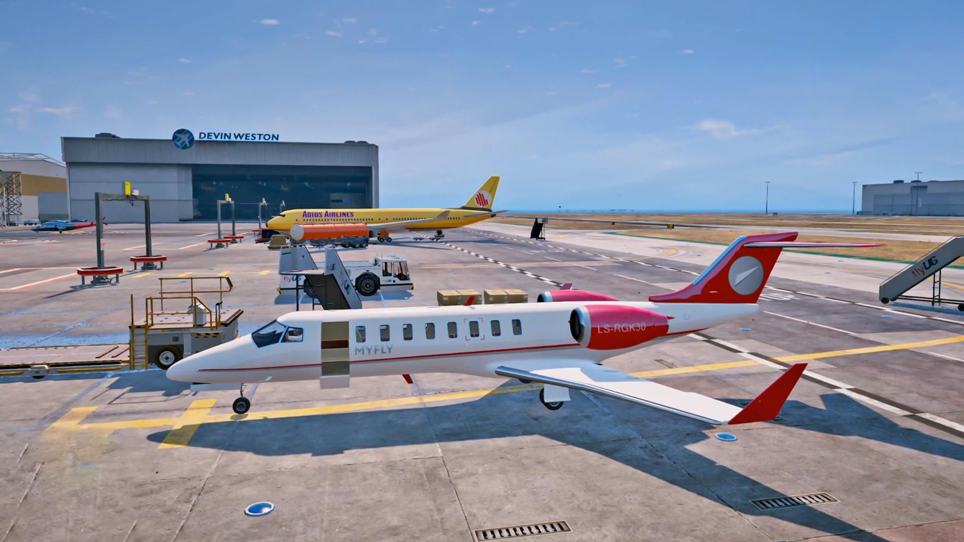 Captura de Tela do Jogo Jogos de voo de avião 2024