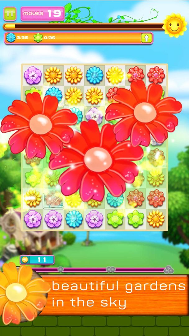 Blossom Blast screenshot game