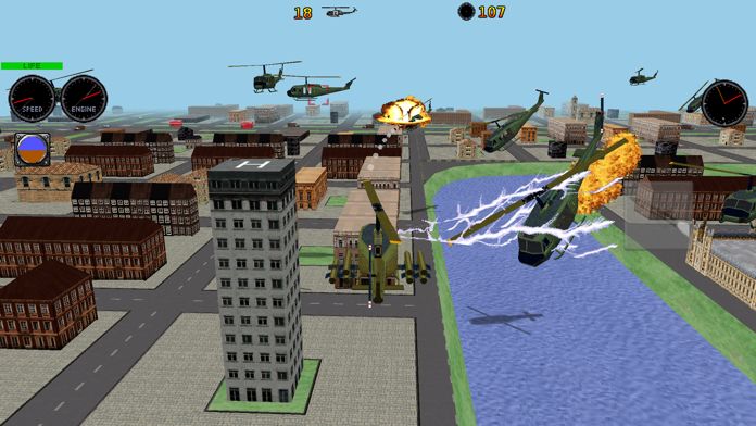 RC Helicopter 3D simulator screenshot game