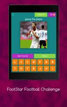 Football Game:Guess the Player Game Screenshot