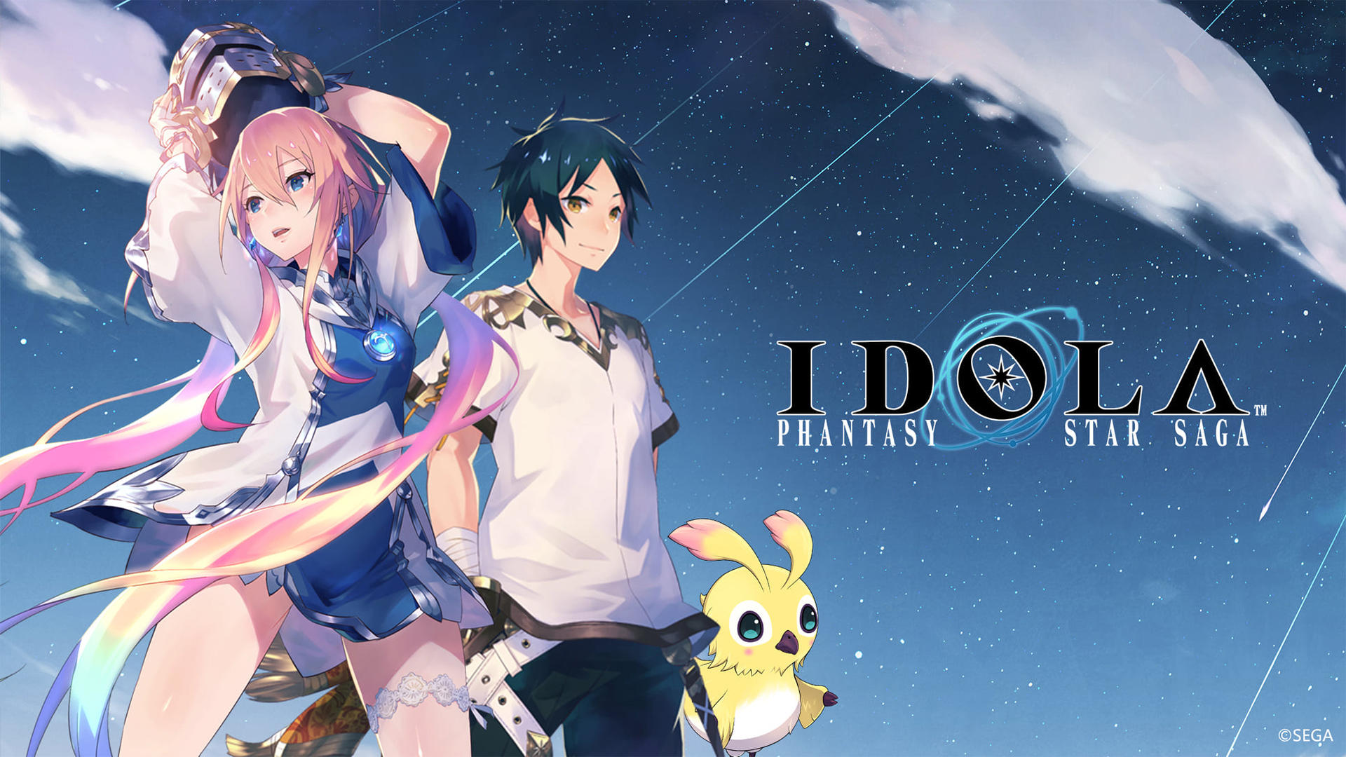 Banner of Idola Phantasy Star Saga 