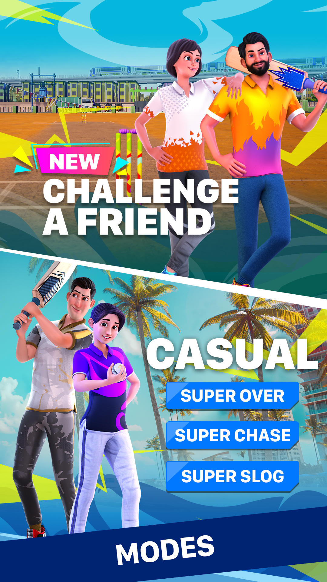 Cric Stars - Fast Cricket Game Game Screenshot