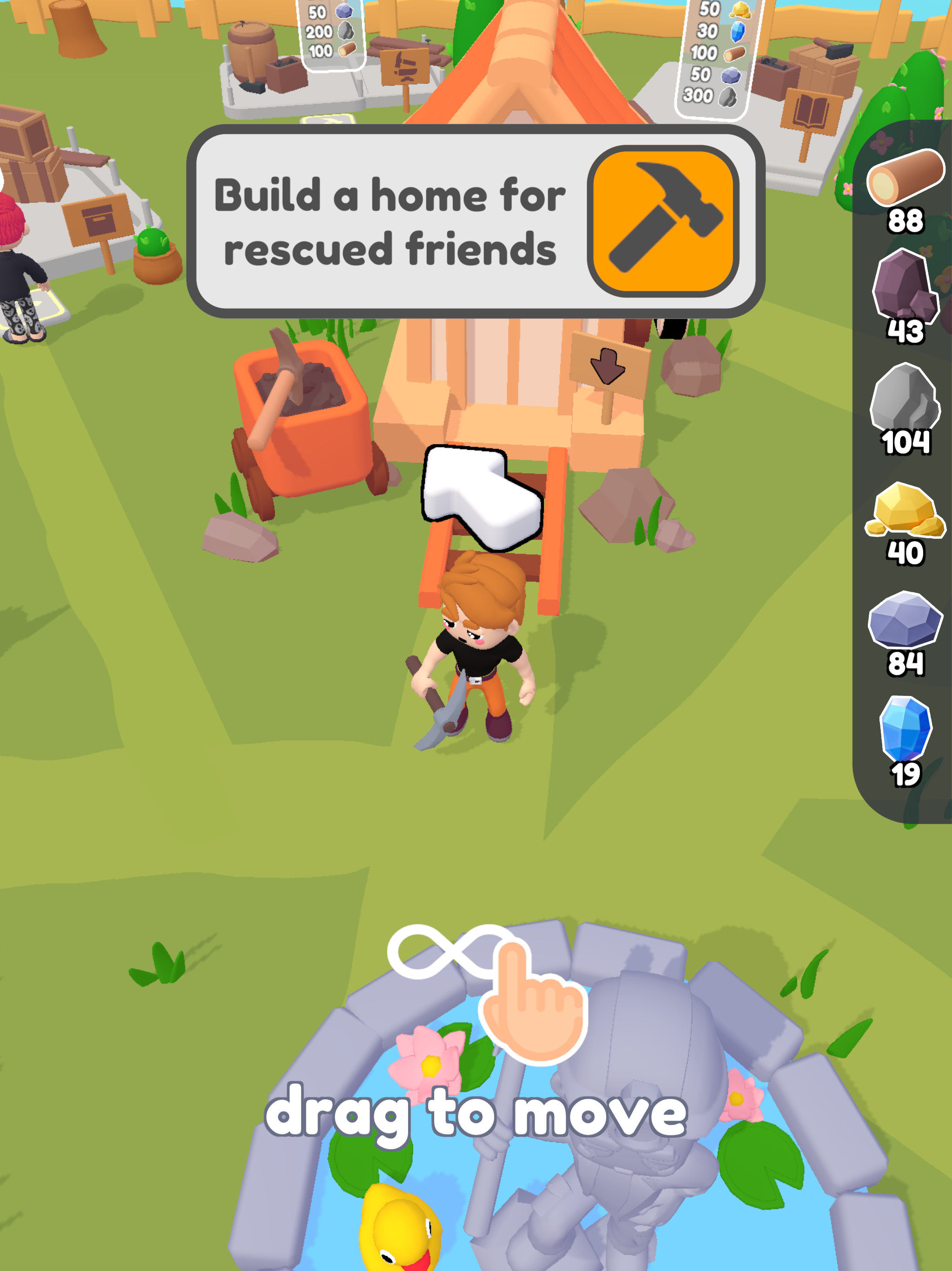 Dungeon Quest Game Screenshot