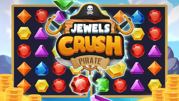 Jewels Crush: Pirate Match 3 Game Screenshot