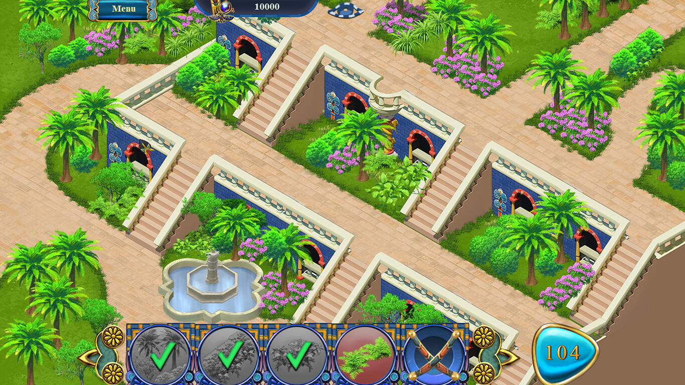 Screenshot of Ancient Wonders: Gardens of Babylon