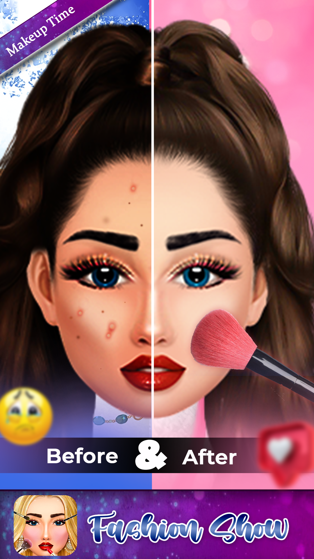Jogo de maquiagem de moda modelo versão móvel andróide iOS apk baixar  gratuitamente-TapTap