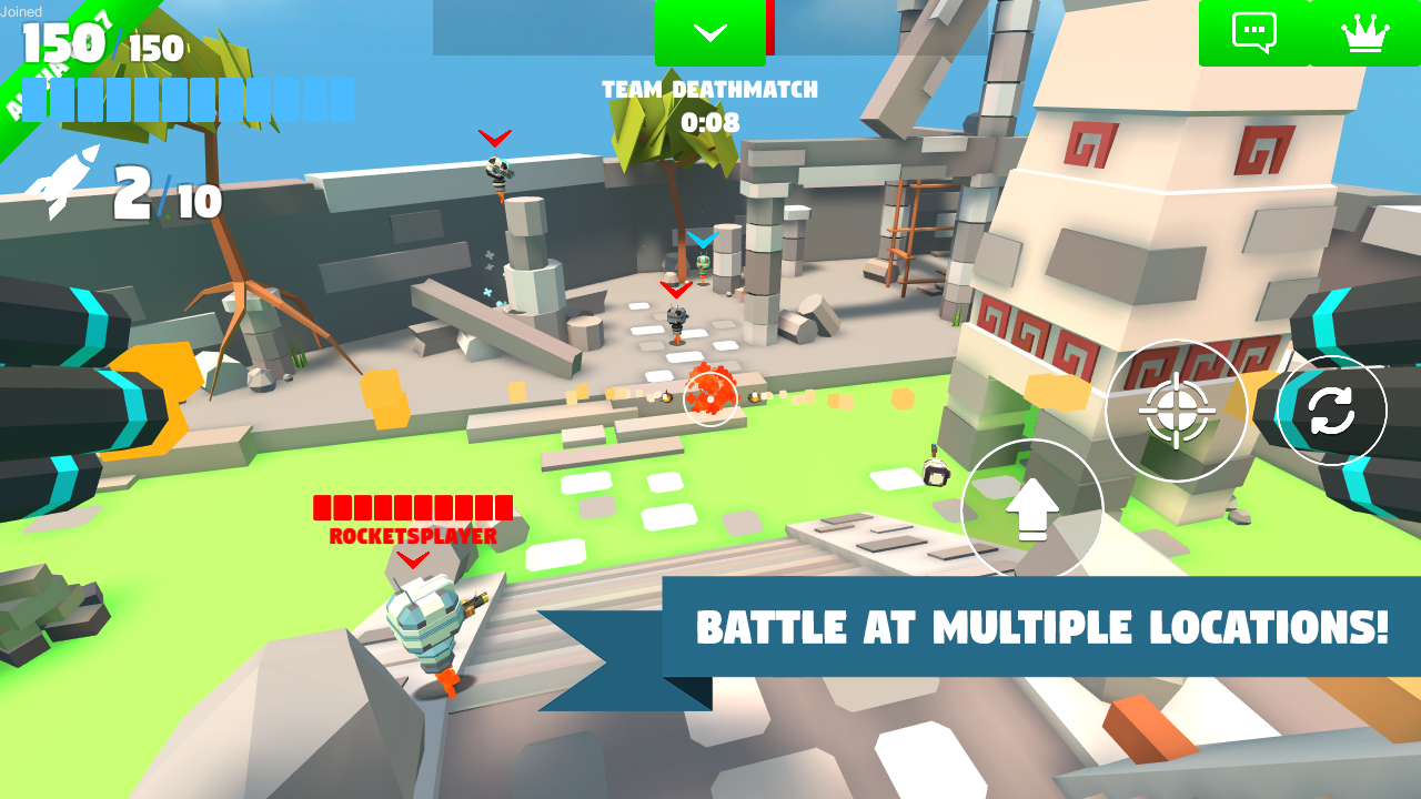 Cuplikan Layar Game Rocket Shock 3D - Beta