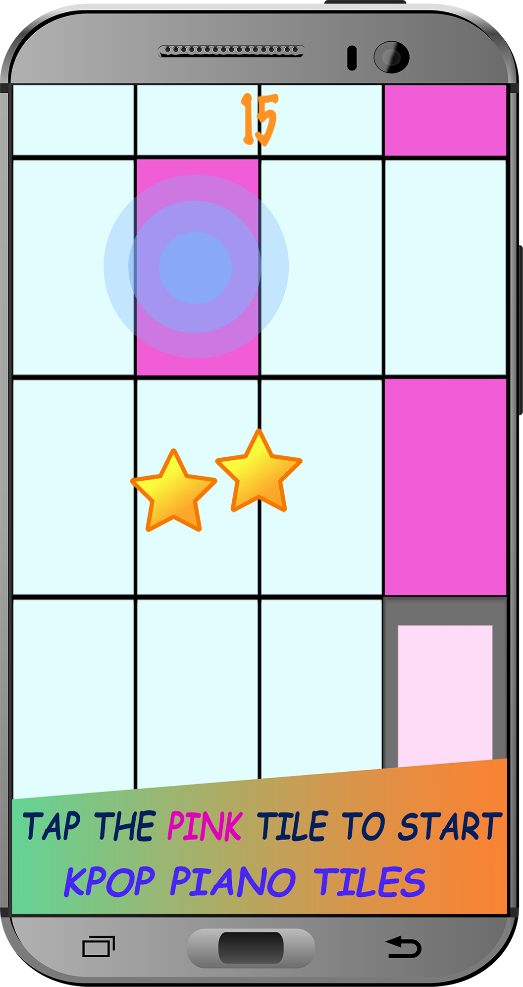KPOP Piano Tiles Game Screenshot