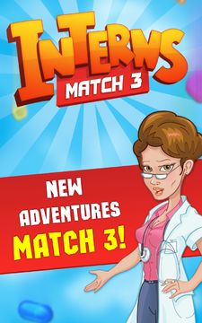 Interns: Match 3 Game Screenshot
