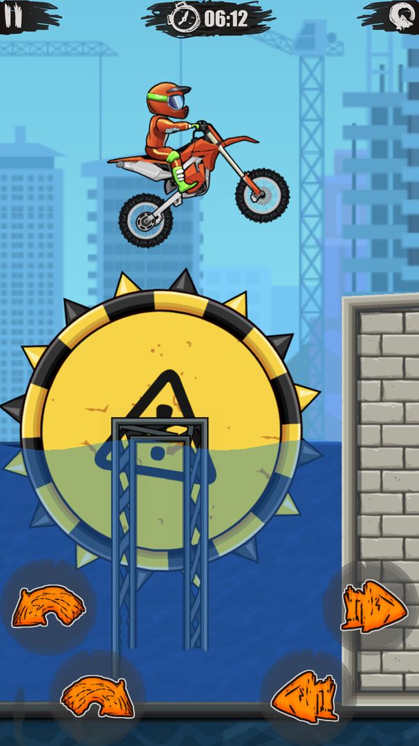 Screenshot of Moto X3M Bike Race Game