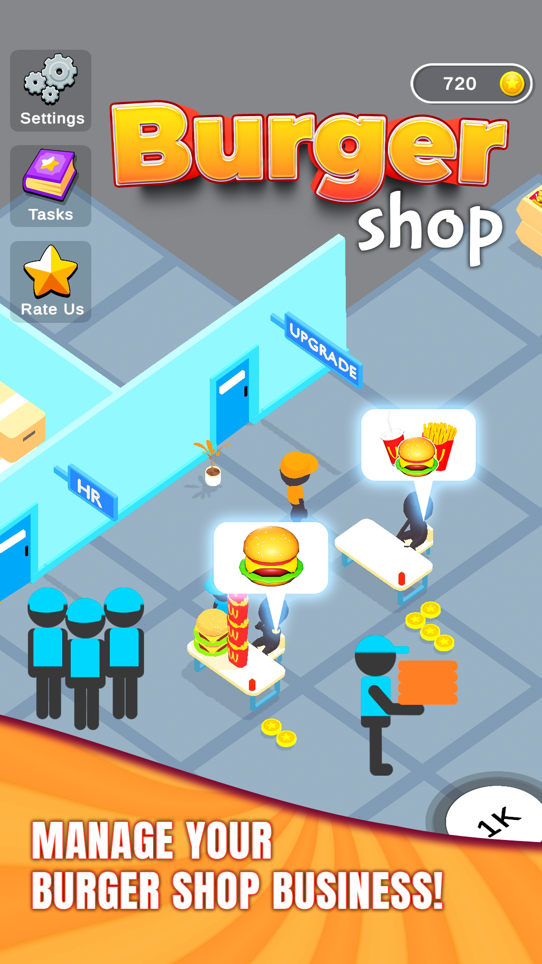 Idle Burger Clicker APK (Android Game) - Baixar Grátis