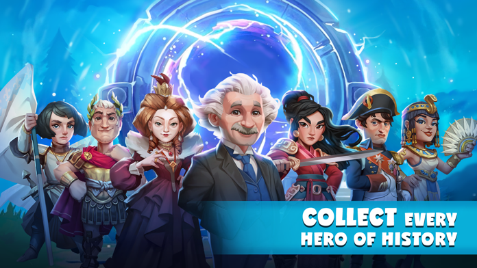 Heroes of History: Epic Empire ภาพหน้าจอเกม