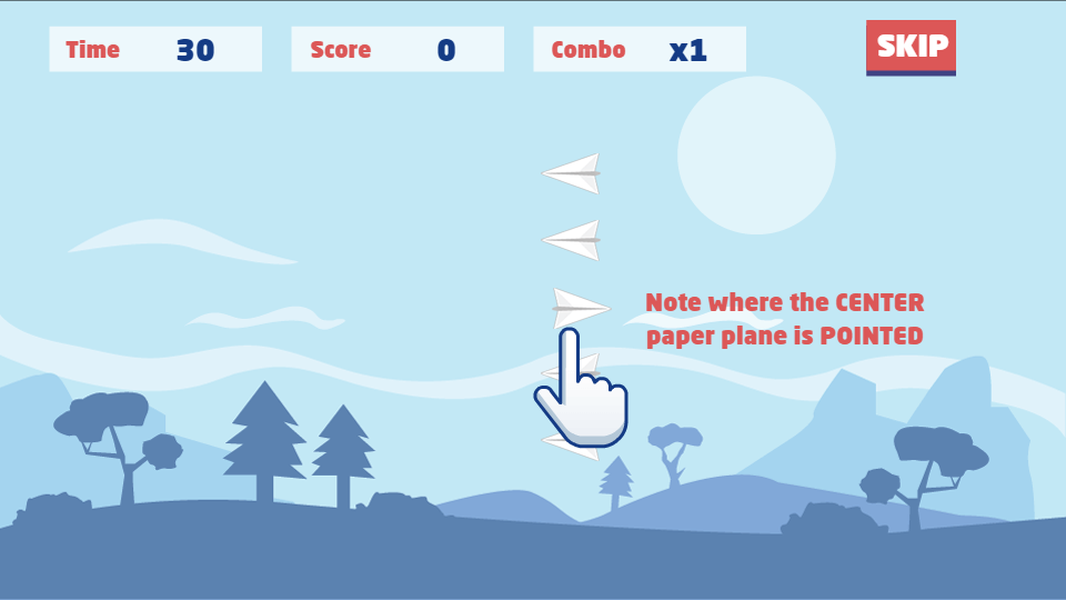 Paper Planes Game Screenshot