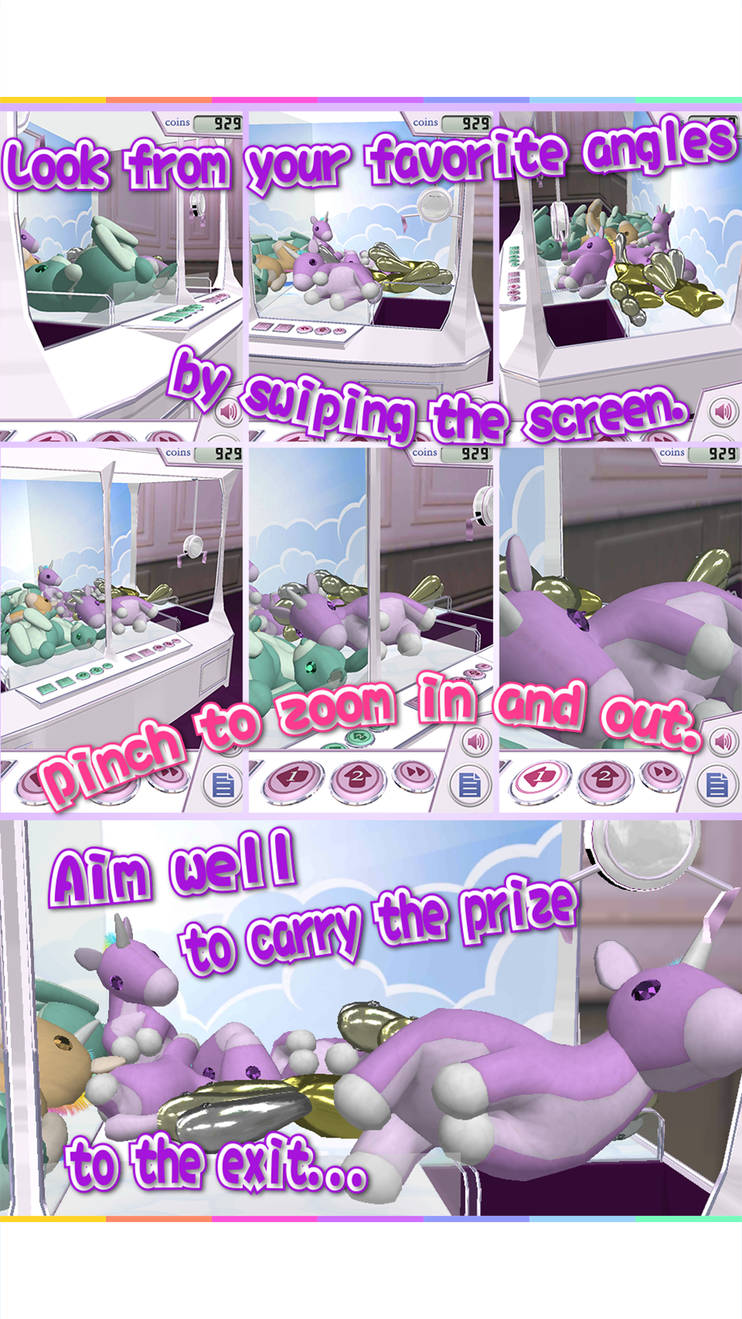 Claw Crane Lucky Charms Game Screenshot