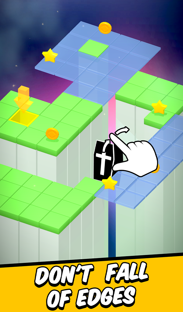 Rolling Blocks: Escape Puzzle Game Screenshot