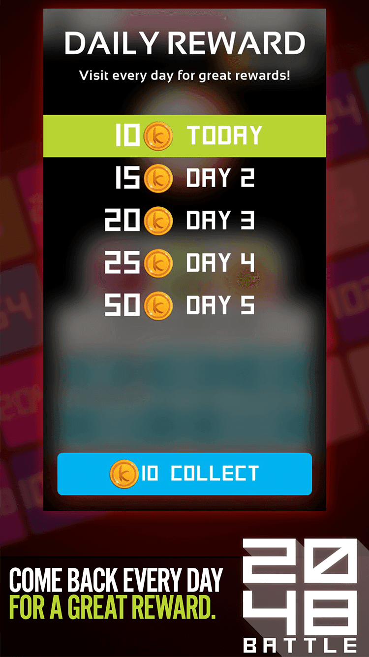2048 Battle Online Game Screenshot