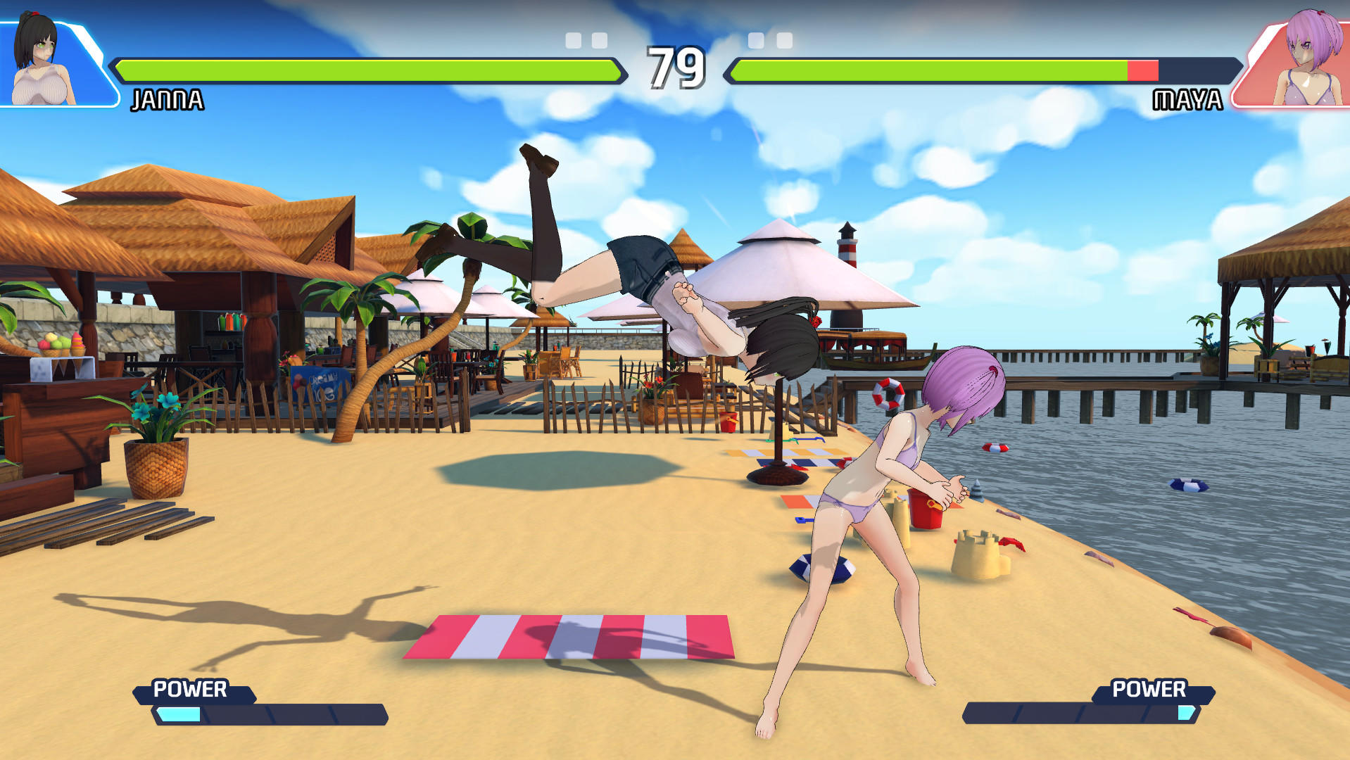 Waifu Fighter screenshot game
