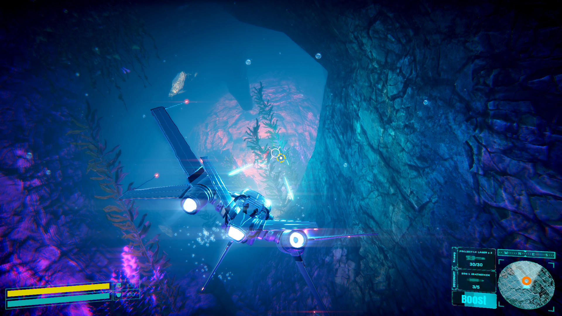 Screenshot of Underwater Space