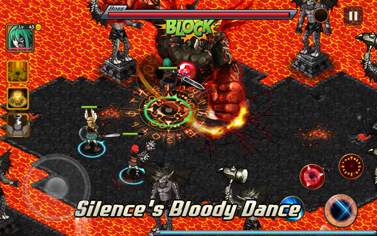 위기의 영웅들 게임 스크린샷