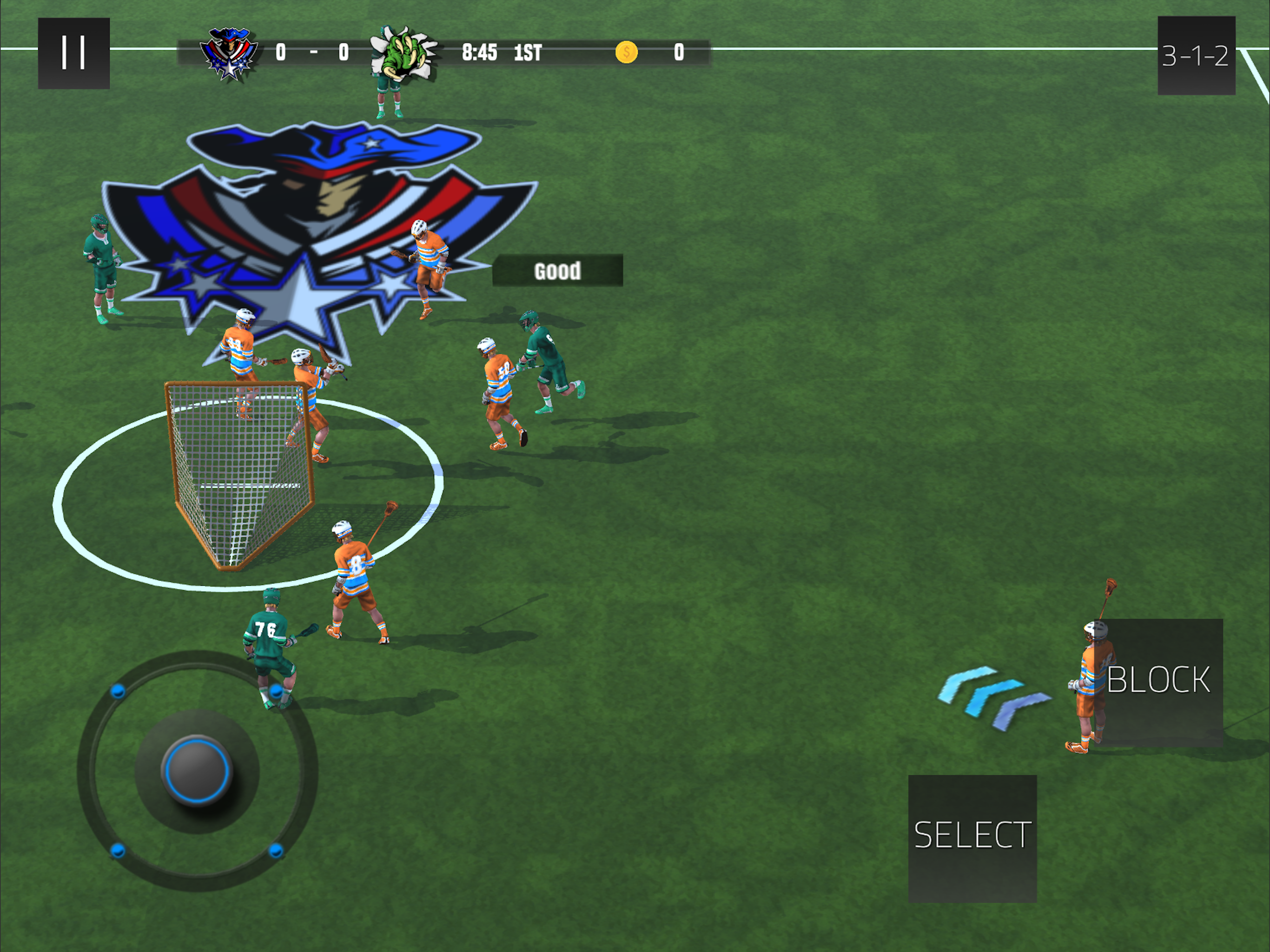 College Lacrosse 2019 Game Screenshot