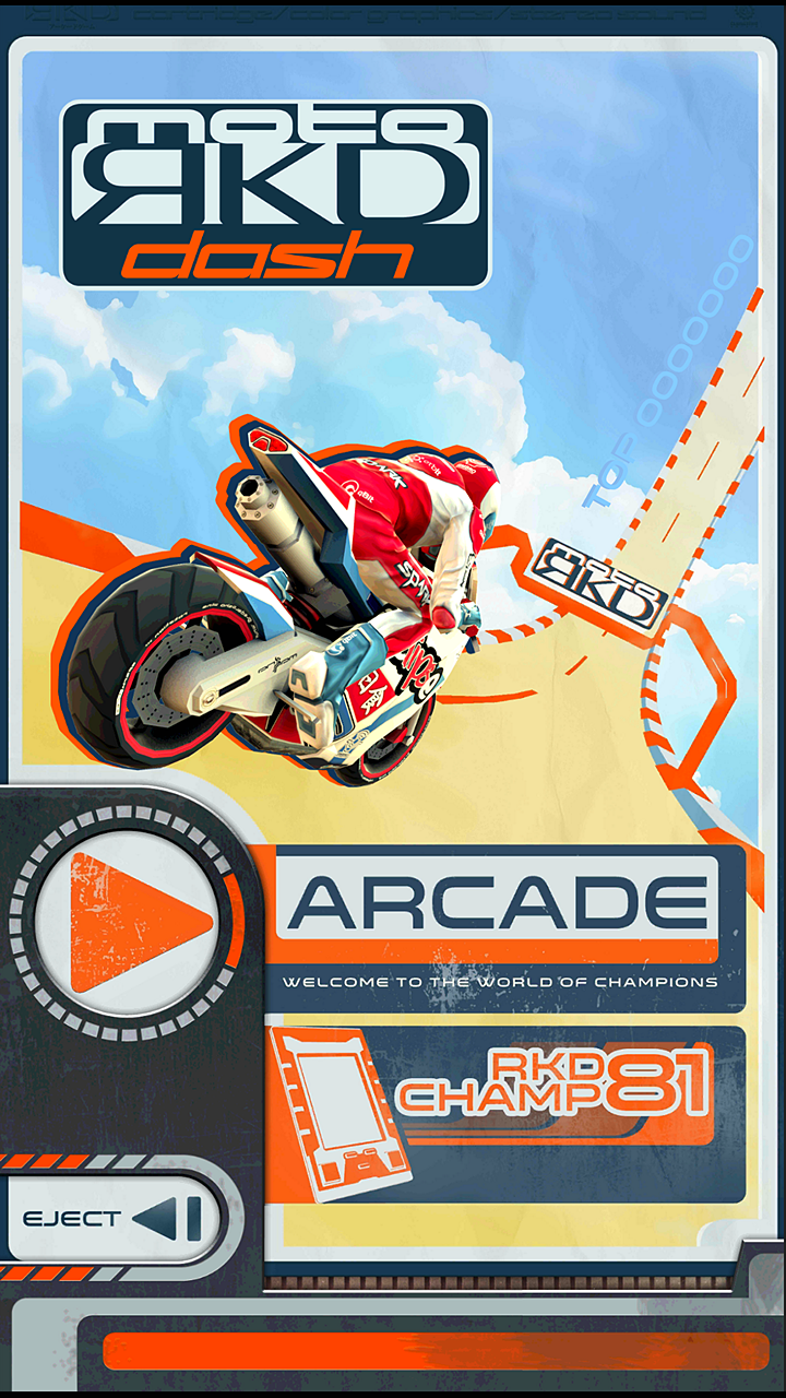 Moto RKD dash Game Screenshot