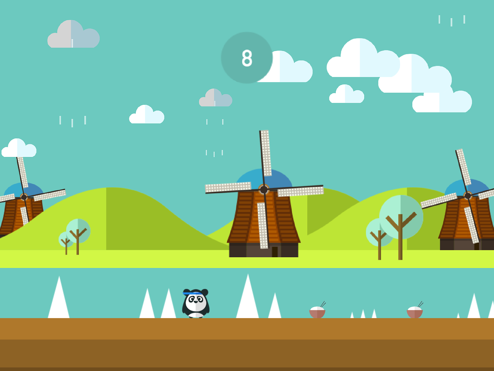 Dashy Panda Game Screenshot