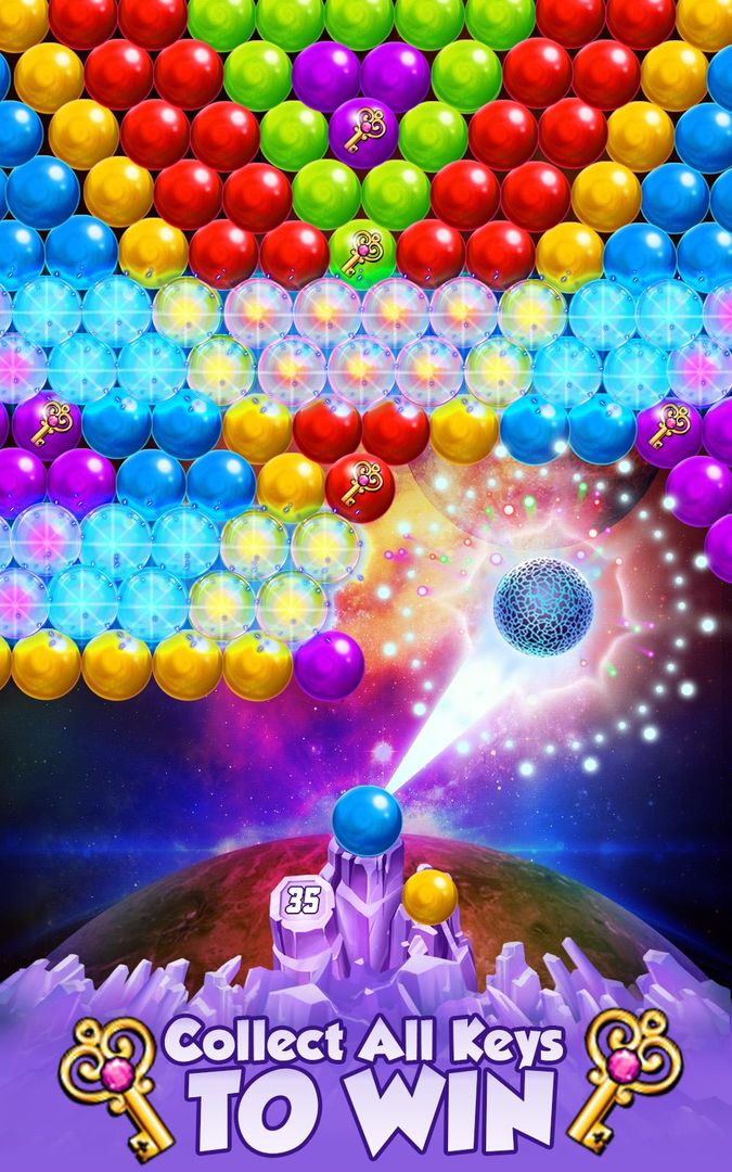 Bubble Comet screenshot game