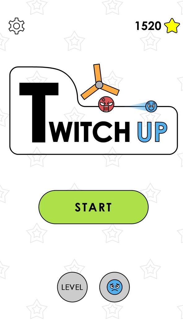 Twitch Up! - Fun Trap Game 게임 스크린 샷