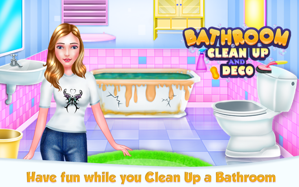 Screenshot 1 of Bathroom Cleanup and Deco 1.1.9